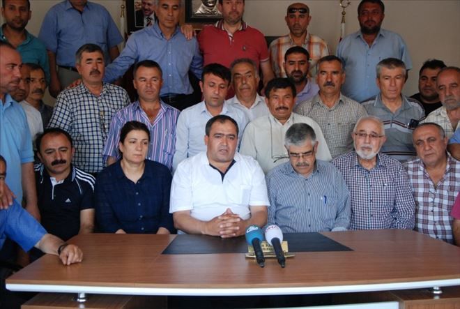 Aksaray´da muhtar ve çiftçilerden darbe girişimine tepki