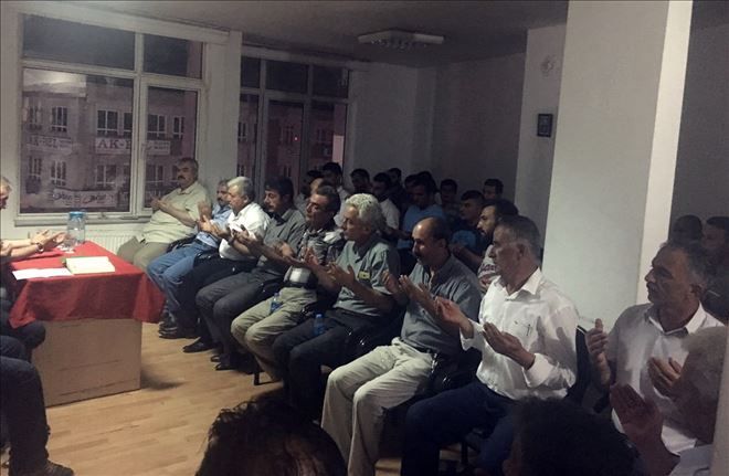 Aksaray Ülkü Ocakları Şehitlere Mevlit okuttu