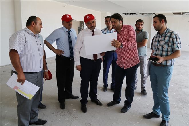 Rektörlük ve İİBF Ek Bina İnşaatları Bitmek Üzere 