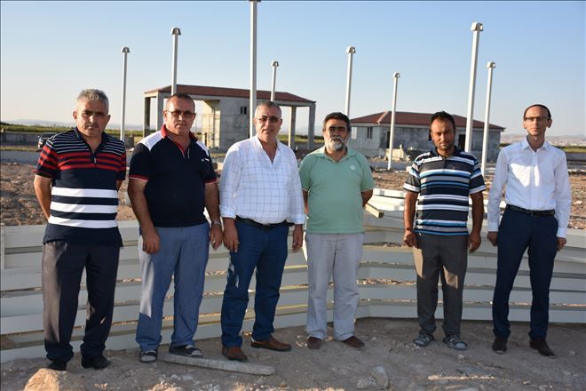 Özkök Dev Projeyi Yerinde  İnceledi