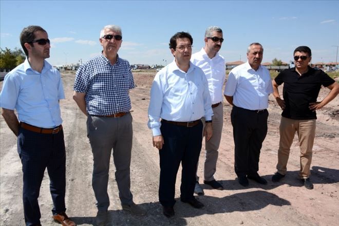 Başkan Yazgı, Terminal Bölgesindeki Çalışmaları Denetledi