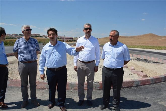 Başkan Yazgı, Akin Yolunda Süren Çalışmaları İnceledi