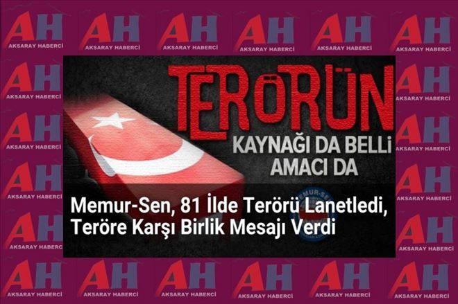 Günaydın; Teröre Karşı Birlik Mesajı Verdik