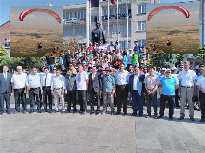 Yamaç paraşütü dünya şampiyonası Aksaray´da başladı