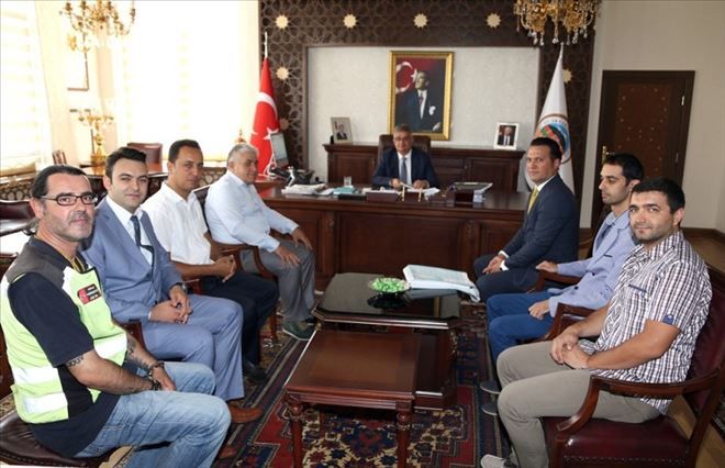 Kapadokya Doğa Sporları İzcilik ve Fotoğraf Derneği Vali Aykut Pekmezi ziyaret etti