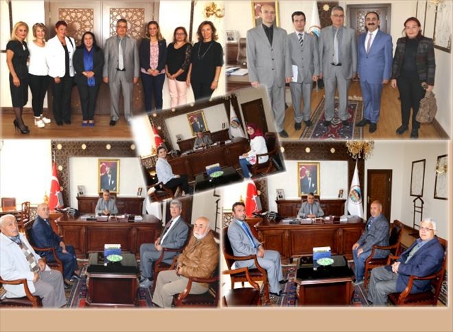 Vali Aykut Pekmez´e Ziyaretler Devam Ediyor