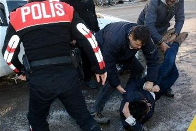 Polis ve şüpheli kovalamacası film sahnelerini aratmadı