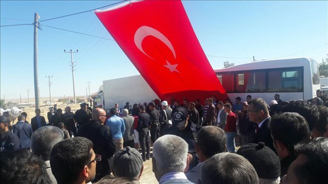 Şehit´imizi göz yaşlarıyla uğurladık 