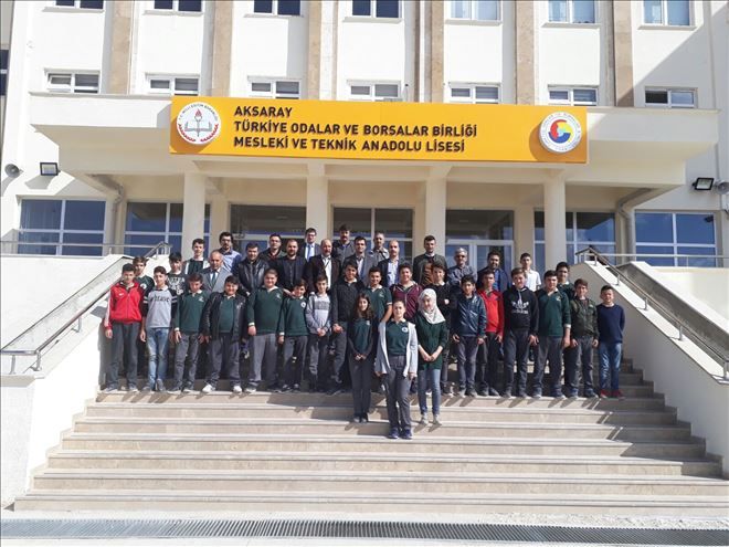 TOBB Mesleki ve Teknik Anadolu Lisesine ziyaret