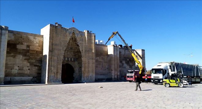 Sultanhanı Restorasyonu Başladı