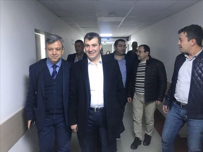 Hastaları Ziyaret Edip, Kandillerini Tebrik Ettiler