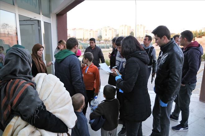 Dilencilik yapan yabancı uyruklu şahıslar toplandı