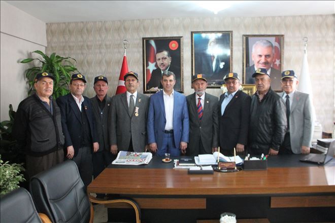 Muharip Gaziler Derneği´nden İl Başkanı Altınsoy´a Ziyaret