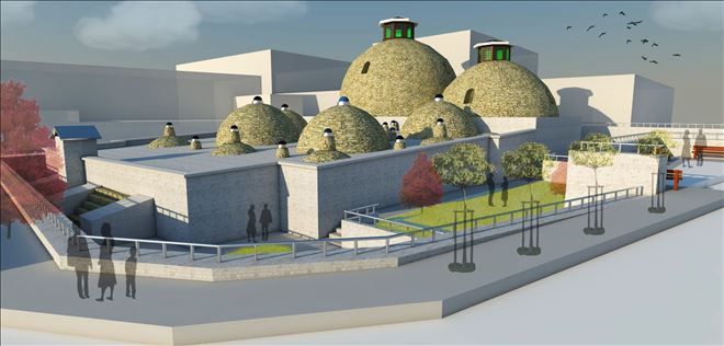 2. Kılıçaslan Hamamının Restorasyonunda Sona Yaklaşıldı