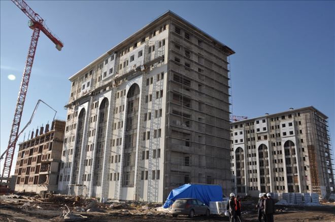 Öğrenci Yurt İnşaatı Tüm Hızıyla Devam Ediyor