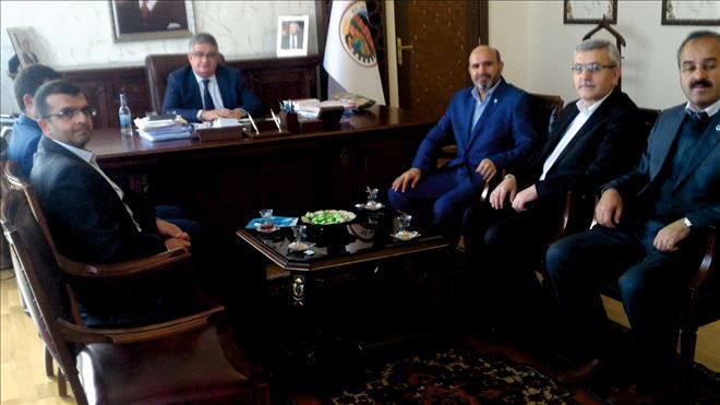 AKÇED Valimiz Aykut Pekmezi Makamında Ziyaret Etti
