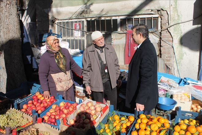 Şemsiyeli Sokak Esnafıyla Bir Araya Geldiler
