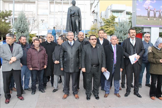      Eğitim Sendikalar Birlikte Basın Açıklaması Yaptılar