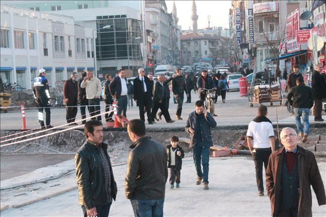 Alt Geçit Civarında bugün adeta panayır havası yaşandı