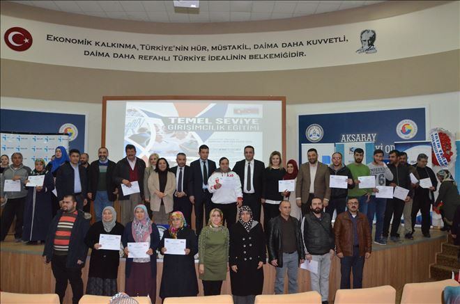 Aksaray´a 60 Yeni Girişimci
