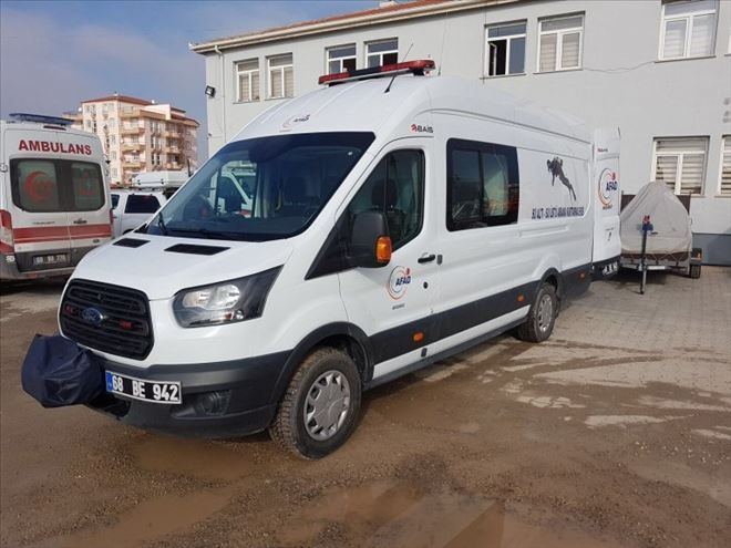 Aksaray AFAD´a Yeni Sualtı-Su üstü Arama Kurtarma Aracı Alındı