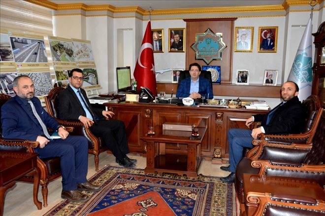 Türkiye Diyanet Vakfı Aksaray Şubesinden Yazgı´ya Nezaket Ziyareti
