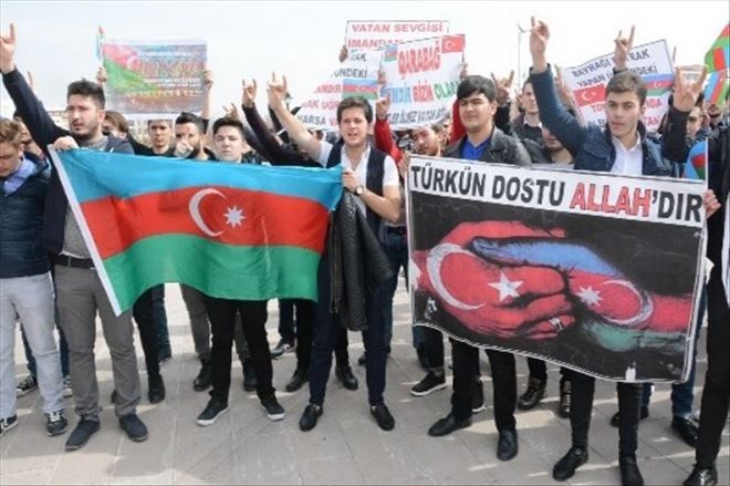 Aksaray´da Hocalı Katliamı kurbanları anıldı