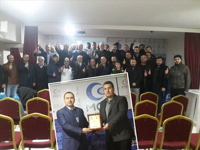 AGD Aksaray Şubesi´nde Bayrak Değişimi
