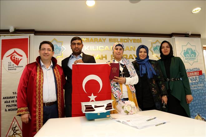 Başkan Yazgı, 8 Çiftin Nikâhını Kıydı 8 Çift,?Evet´ Dedi