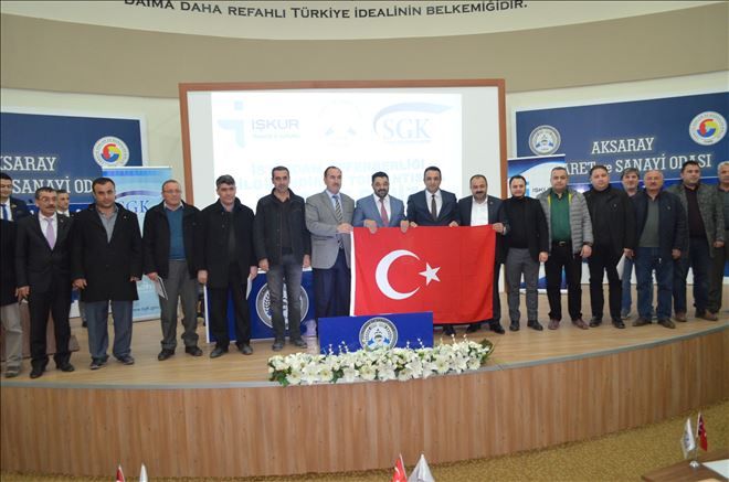 SGK ve İŞKUR İl Müdürlüğü ATSO´ da İşverenlerle buluştu