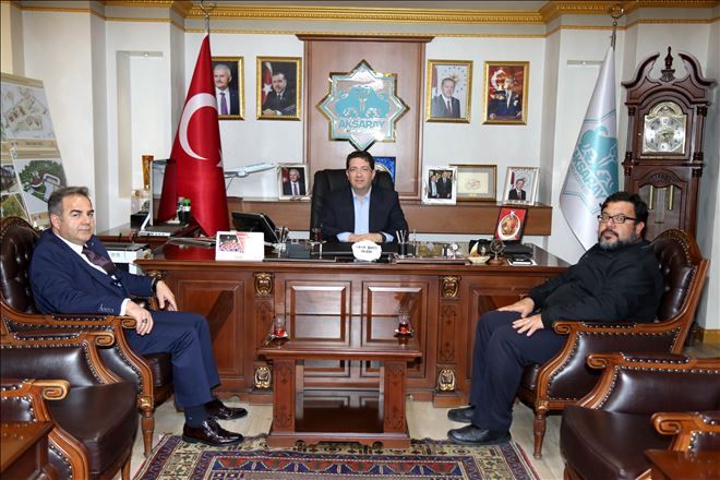 Aksaray POMEM Müdürü Turgay´dan Başkan Yazgı´ya Nezaket Ziyareti
