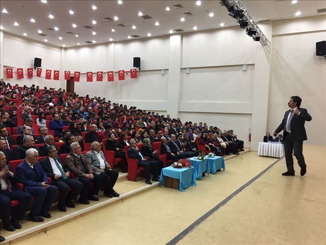 Profesör Yılmaz Dörtyol´da Eğitimcilerle Buluştu.