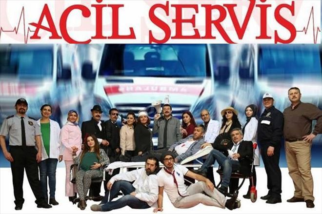 Acil Servis Oyunu Cumartesi Günü Akşam Saat 20.00 De Sahneleniyor