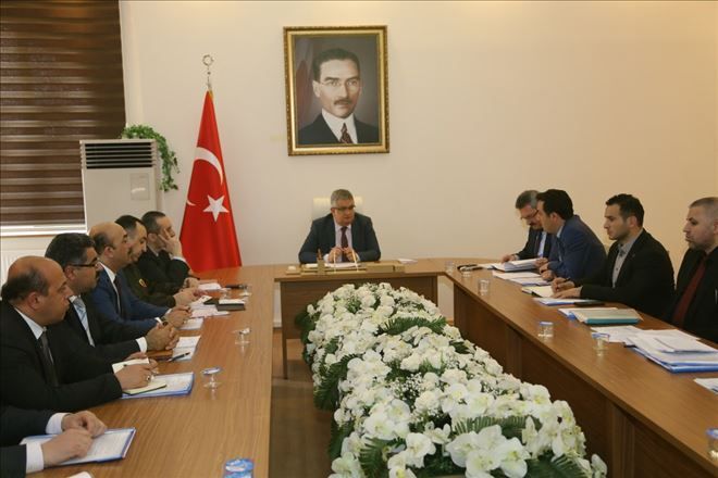 Valilikte Peş Peşe toplantılar yapıldı