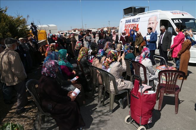 Başkan Yazgı;El Ele Güçlü Bir Türkiye için hep birlikte evet