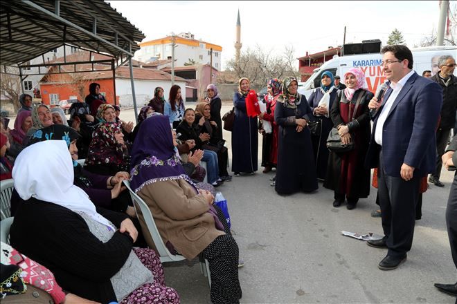 Başkan Yazgı;16 Nisan´dan Sonra Her Şey Daha Güzel Olacak