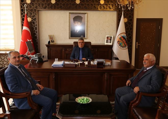 Köy Muhtarlarından Vali Aykut Pekmez´e ziyaret