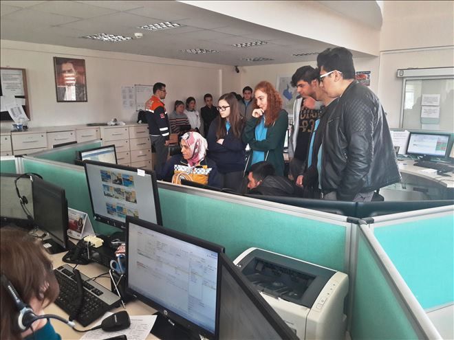 Genç ATT ´ler 112 Çağrı Merkezinde