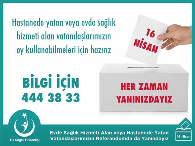 Hastalar sandığa Sağlık Bakanlığı´nca taşınacak