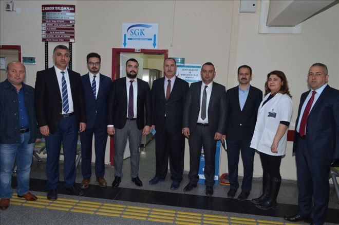 SGK İl Müdürlüğü Hastanelerde Erişim Birimleri Oluşturdu