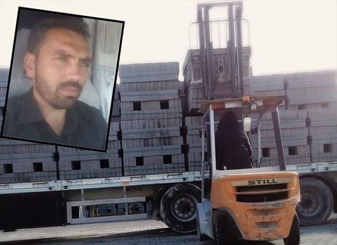 Forklift  Altında kalarak feci şekilde can verdi