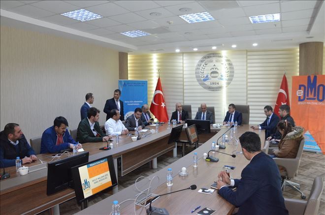 Devlet Malzeme Ofisi Aksaray´daki Firmalarla Buluştu