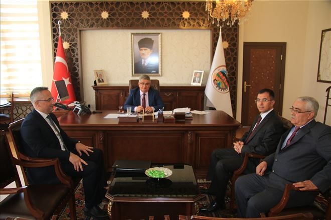Yatırımcılardan Vali Aykut Pekmez´e ziyaret