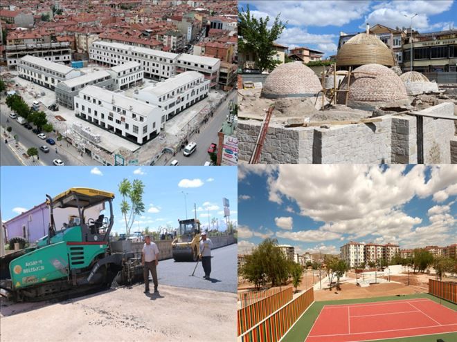 Aksaray Belediyesi Şehrin Her Yerinde Çalışıyor?