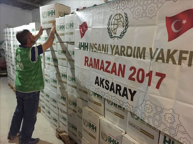 Aksaray İHH Ramazan´a Hızlı Başladı