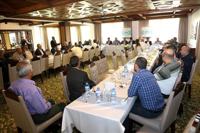 Yazgı Muhtarlarla Bir Araya Geldi
