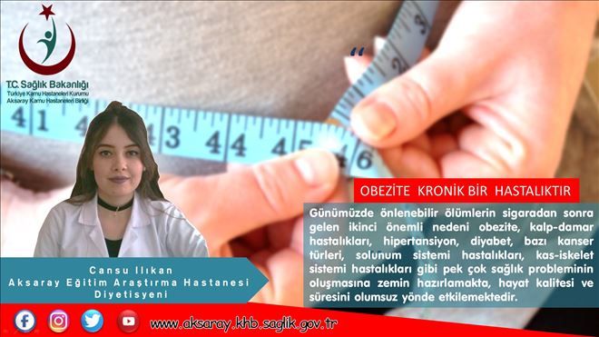 Obezite  Kronik Bir Hastalıktır