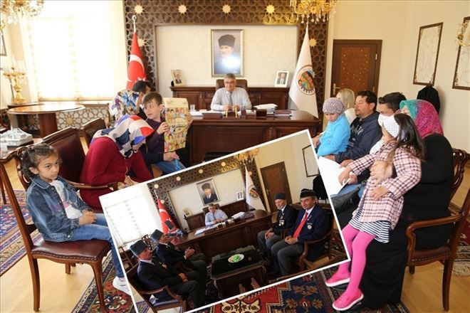 LÖSEV´ Vakfı ve  Gaziler Vali Pekmez´i ziyaret etti