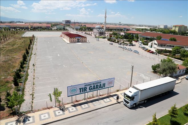 120 Araçlık Tır Garajı Hizmete Girmeye Hazırlanıyor