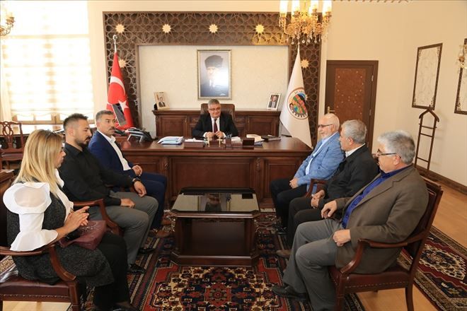 Türk Kızılayı Aksaray Şubesinden Vali Pekmez´e ziyaret